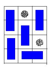 POJ 2446 Chessboard 二分图的最大匹配 <建图>