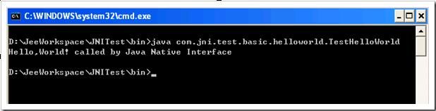 JNI技术实践（1） Java调用C/C++代码