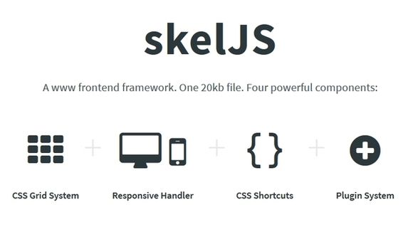 skeljs - responsive html5 css3 framework