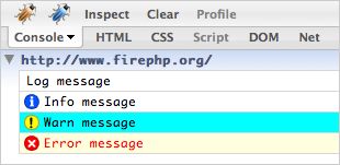 让我们来FirePHP