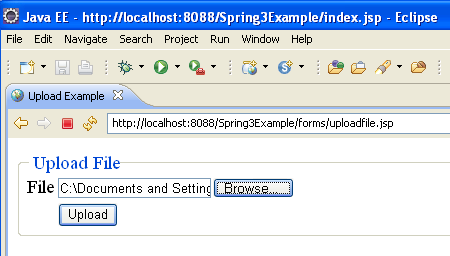 Spring 3 MVC File Upload, Spring MVC File Upload