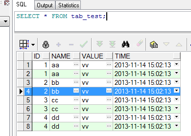 oracle_SQL 实验查询及删除重复记录 依据条件 （row）