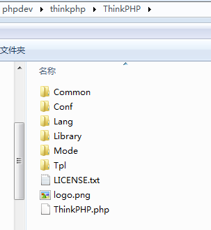 thinkphp学习笔记1—目录结构和命名规则