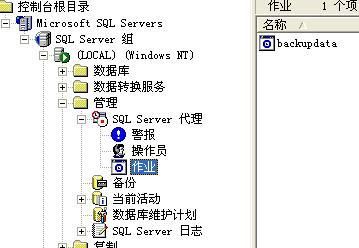 定时执行某操作的存储过程（sql作业）（1）