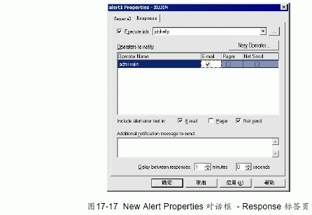 MS SQL入门基础:sql 警报