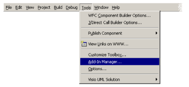 使用Visio 2000逆向工程将代码转换为UML图表