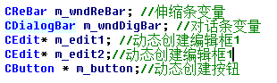 CDialogBar(对话条)和CReBar(伸缩条)的编程 - Fly - 从C开始