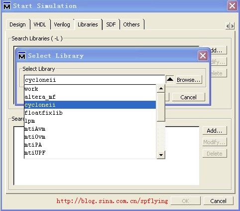 Modelsim SE 进行时序仿真及altera库的添加 【原创】