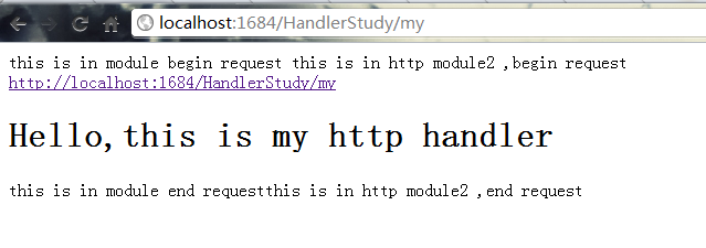 ASP.NET 中Http处理流程与 HttpModule，HttpHandler学习之初步认知