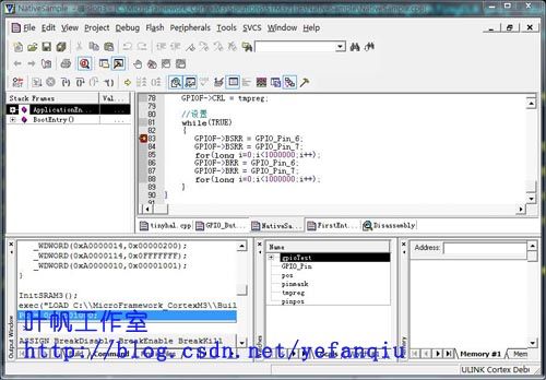 【.Net Micro Framework PortingKit - 03】调试初步：点亮LED灯