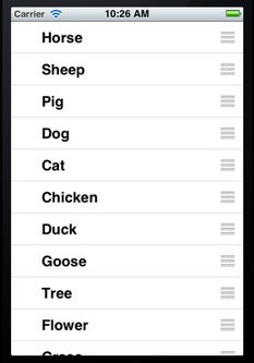 UITableView