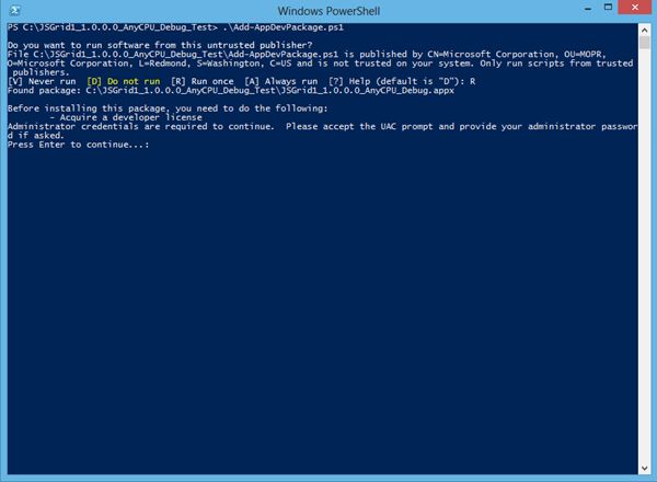 Windows Powershell