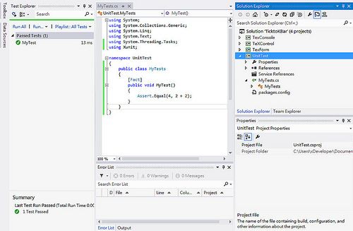 VS2012 整合與安裝 xUnit