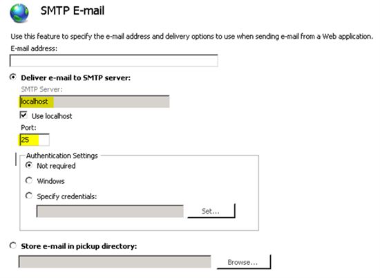 Step by step configuration of Outgoing Emails from SharePoint to Microsoft Online