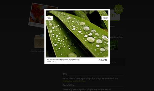 10个最佳jQuery Lightbox效果插件收集