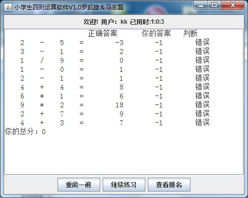 20130409 【结对】 四则运算