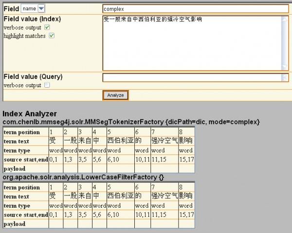 mmseg4j solr analysis 调试，点击放大