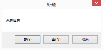 C#-MessageBox全部函数重载形式及举例