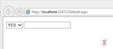 DropDownList的值去控制TextBox是否可编写