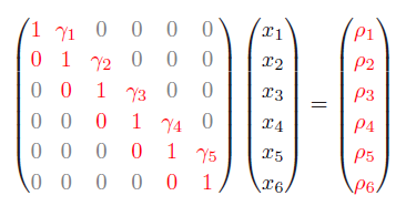 三对角矩阵(Tridiagonal Matrices)的求法：Thomas Algorithm(TDMA)