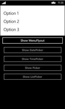 [深入浅出WP8.1(Runtime)]浮出控件（Flyout）