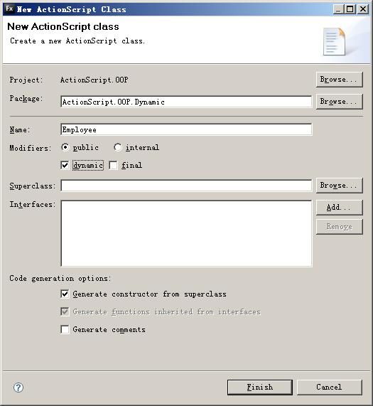 ActionScript 3.0 Step By Step系列(五)：走在面向对象开发的路上,以类为基础去思考编程问题