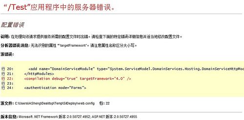 targetframework