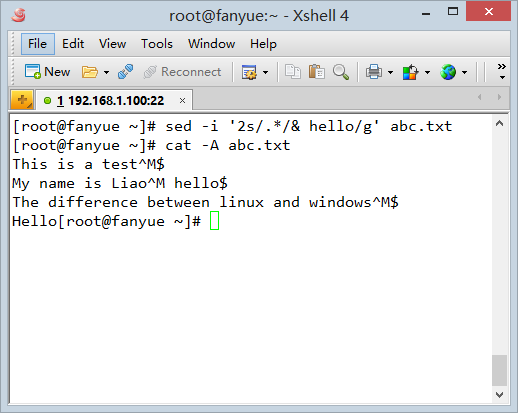 windows和linux换行规则的区别