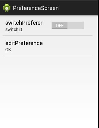 Android Preference使用