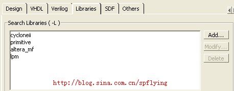 Modelsim SE 进行时序仿真及altera库的添加 【原创】