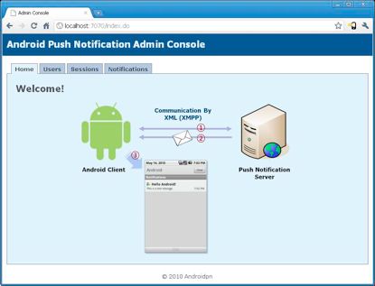 Androidpn 一个实现 android 推送服务的开源项目