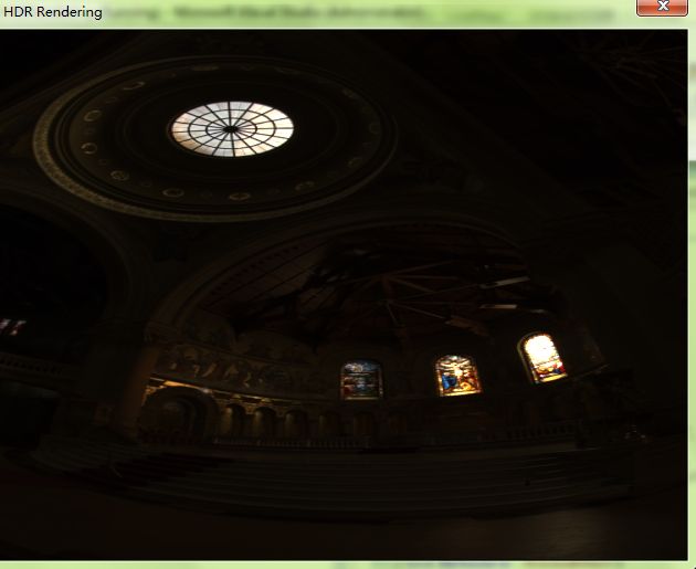 实现HDR效果 (HDR Rendering using with ToneMap)