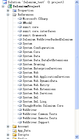 【Selenium】WebDriver基础环境配置->Add Reference