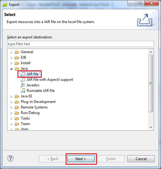 [Java]Making a Jar file with eclispe