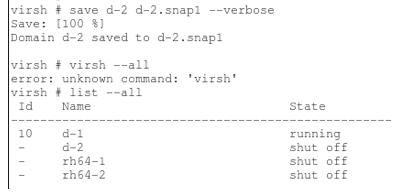 KVM 介绍（7）：使用 libvirt 做 QEMU/KVM 快照和 Nova 实例的快照 （Nova Instances Snapshot Libvirt）