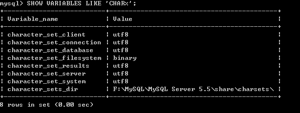 关于mysql乱码的问题