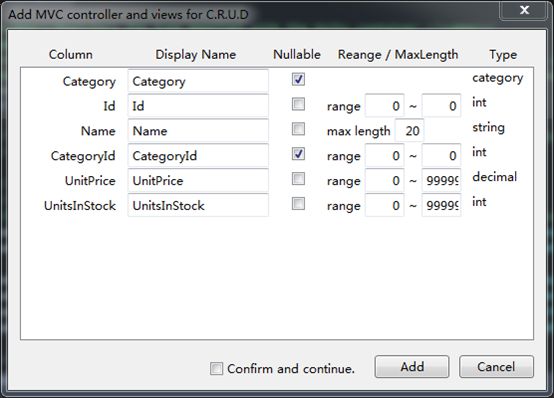 asp.net MVC 5 Scaffolding多层架构代码生成向导开源项目(邀请你的参与)