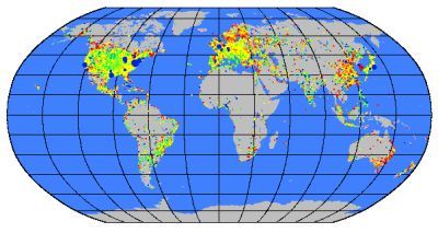 MSN Messenger Map