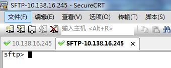 使用SecureCRT的SFTP在WINDOWS与LINUX之间传输文件