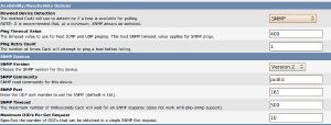 Fig.01: SNMP configuration