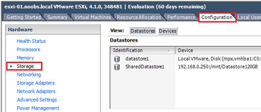 VMware Lab setup - A virtualized lab for testing HA and DRS