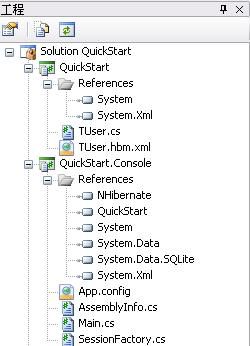 Nhibernate+SQLite 入门实例指南一