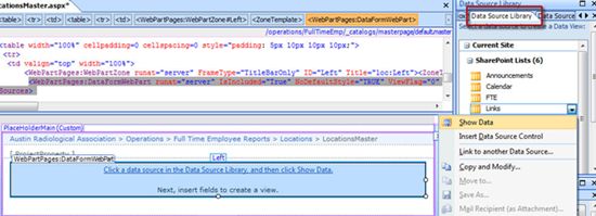 SharePoint：扩展DVWP - 第35部分：把所有的内容串起来