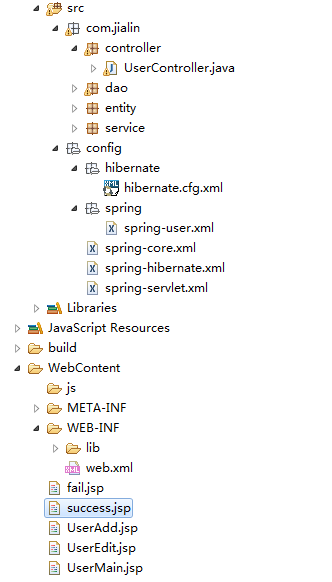 SpringMVC+Spring3+Hibernate4开发环境的搭建