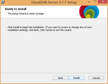 VisualSVN SERVER的安装和使用