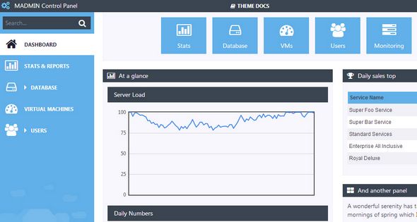 【今日推荐】10大流行的 Metro UI 风格的 Bootstrap 主题和模板