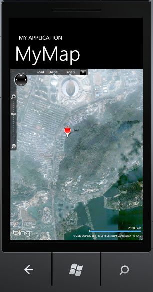 一起学windows phone7开发(二十一.三 Map 控件深入学习)