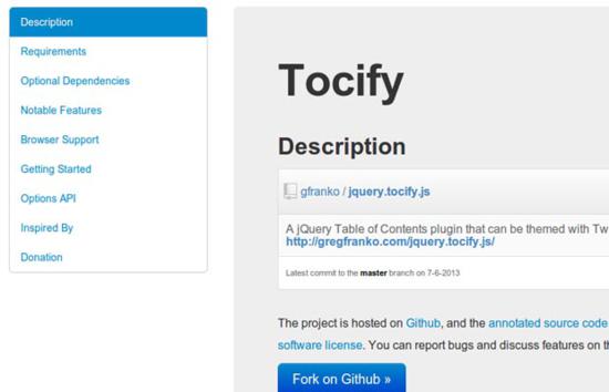 Tocify