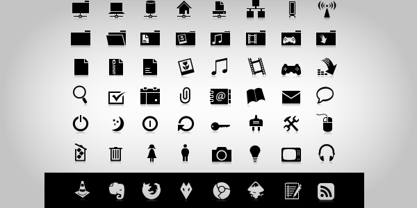 Flat Icons & Icon Fonts