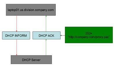 图 1.DHCP 的自动检测示意图